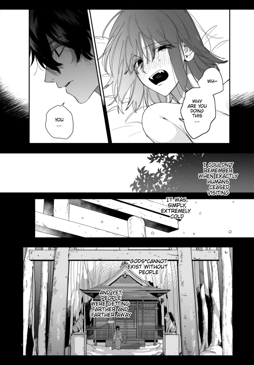 [Umekoppe] Heibon Onna wa Downer Kami-sama ni Izon sarete Modorenai (decensored) Fhentai - Page 36