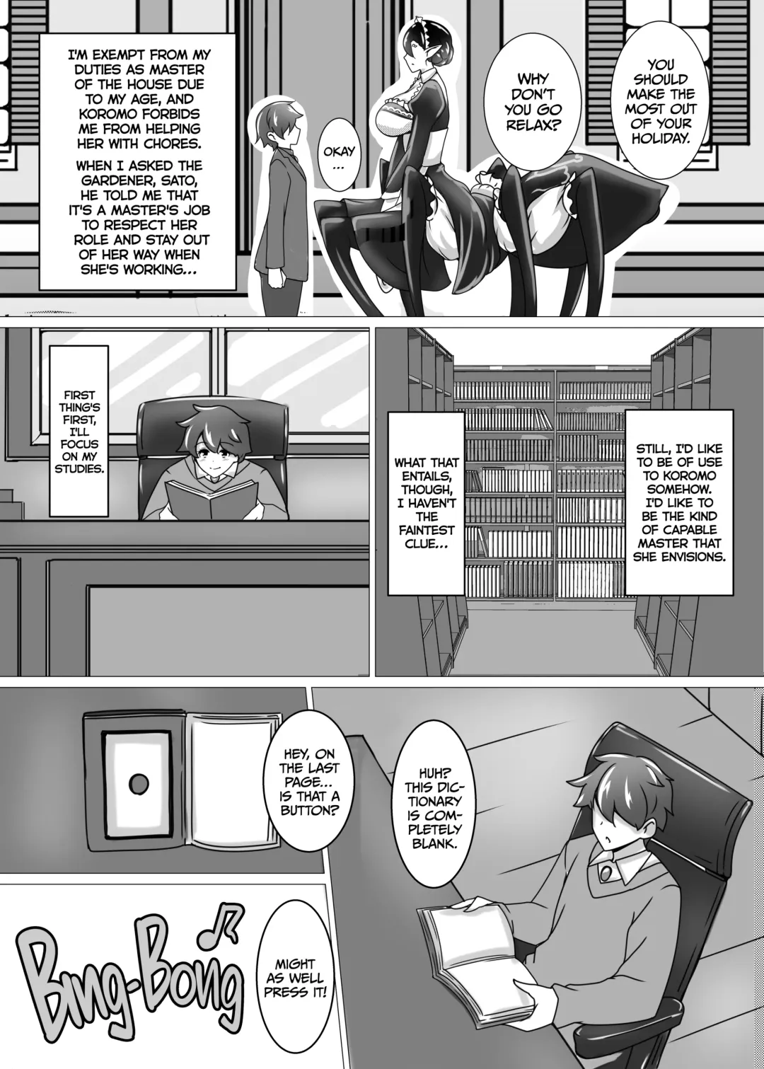 [Nekoro Tanuki] Shu-sama no Yashiki Gumo Fhentai - Page 5