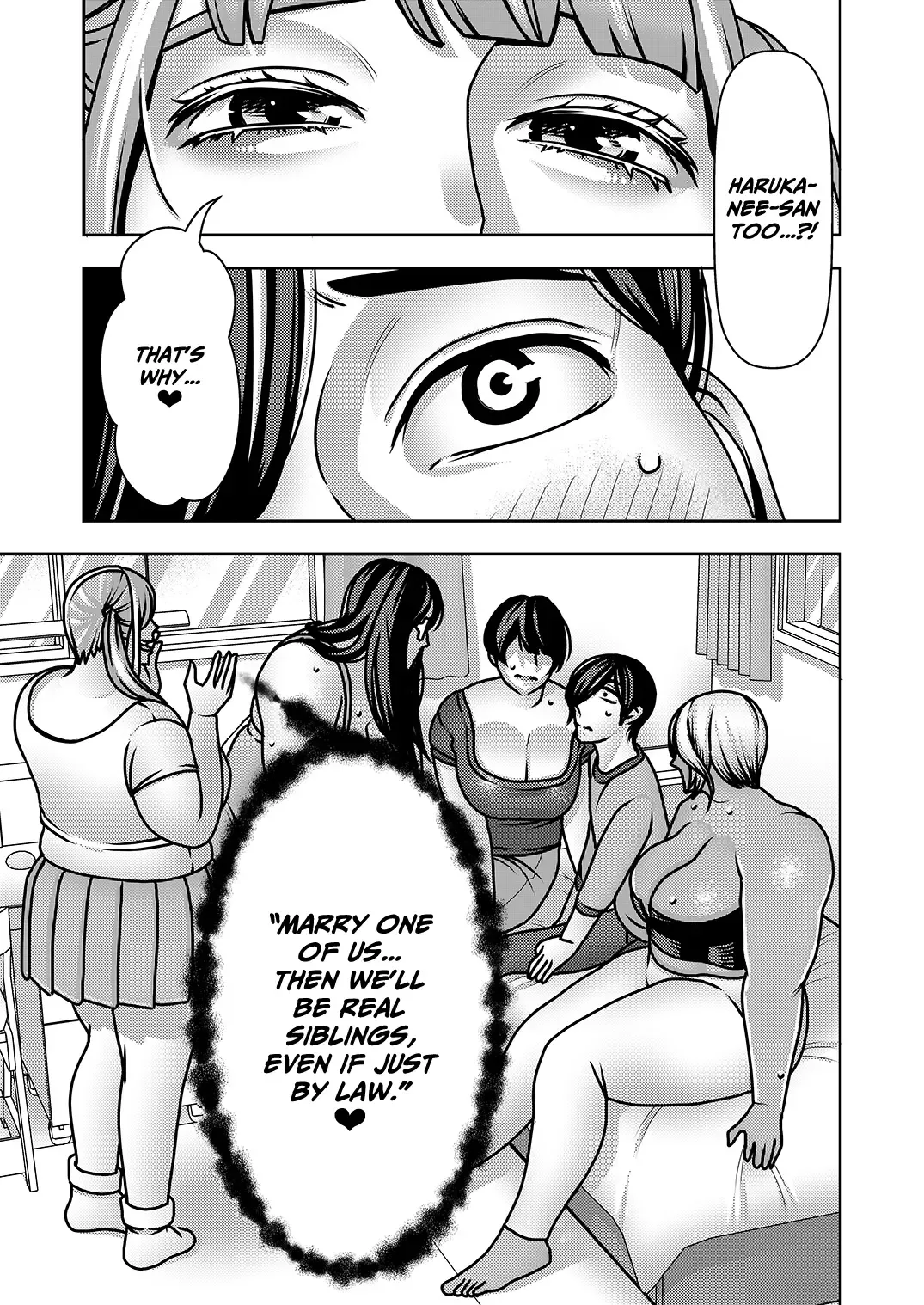 [Sasaki Yuuhei] Ane Ane Ore Ane Ane Chi no Tsunagaranai Nee-san-tachi nara Harem ni shitemo iitte koto | Sis-Sis-Me-Sis-Sis ~Since my sisters aren't related to me by blood, I can turn them into my harem?!~ Fhentai - Page 18