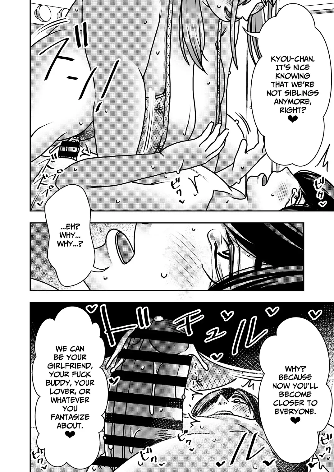 [Sasaki Yuuhei] Ane Ane Ore Ane Ane Chi no Tsunagaranai Nee-san-tachi nara Harem ni shitemo iitte koto | Sis-Sis-Me-Sis-Sis ~Since my sisters aren't related to me by blood, I can turn them into my harem?!~ Fhentai - Page 39