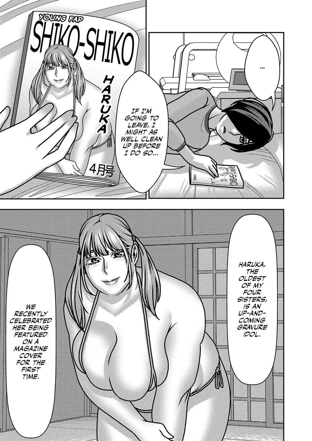 [Sasaki Yuuhei] Ane Ane Ore Ane Ane Chi no Tsunagaranai Nee-san-tachi nara Harem ni shitemo iitte koto | Sis-Sis-Me-Sis-Sis ~Since my sisters aren't related to me by blood, I can turn them into my harem?!~ Fhentai - Page 8