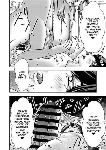 [Sasaki Yuuhei] Ane Ane Ore Ane Ane Chi no Tsunagaranai Nee-san-tachi nara Harem ni shitemo iitte koto | Sis-Sis-Me-Sis-Sis ~Since my sisters aren't related to me by blood, I can turn them into my harem?!~ Fhentai - Page 39
