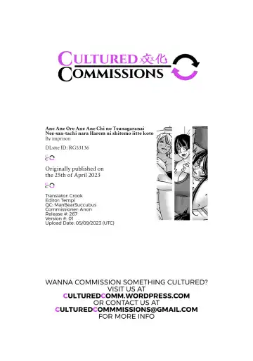 [Sasaki Yuuhei] Ane Ane Ore Ane Ane Chi no Tsunagaranai Nee-san-tachi nara Harem ni shitemo iitte koto | Sis-Sis-Me-Sis-Sis ~Since my sisters aren't related to me by blood, I can turn them into my harem?!~ Fhentai - Page 45