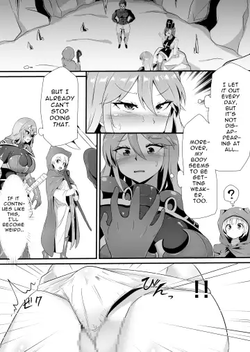 [Makin] Futanari-ka shite Level o Suwareru Onna Kishi | Futanari Knightess Gets Level Drained Fhentai - Page 22