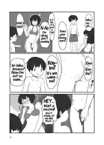 [Kurosawa Karura] Umi de Roshutsu Play Shichau Yuriple | A yuri couple does exhibitionism at the beach Fhentai.net - Page 20