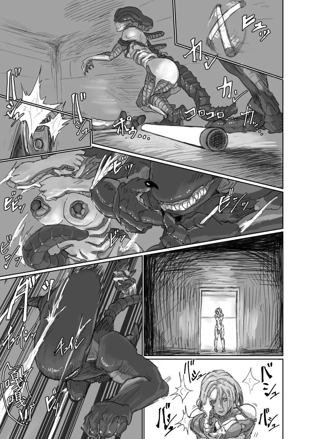 [Moheji] Kisei sarete H na Alien ni sarechau Musume no Hanashi Alien's Egg "Abandoned Ship" Fhentai - Page 68