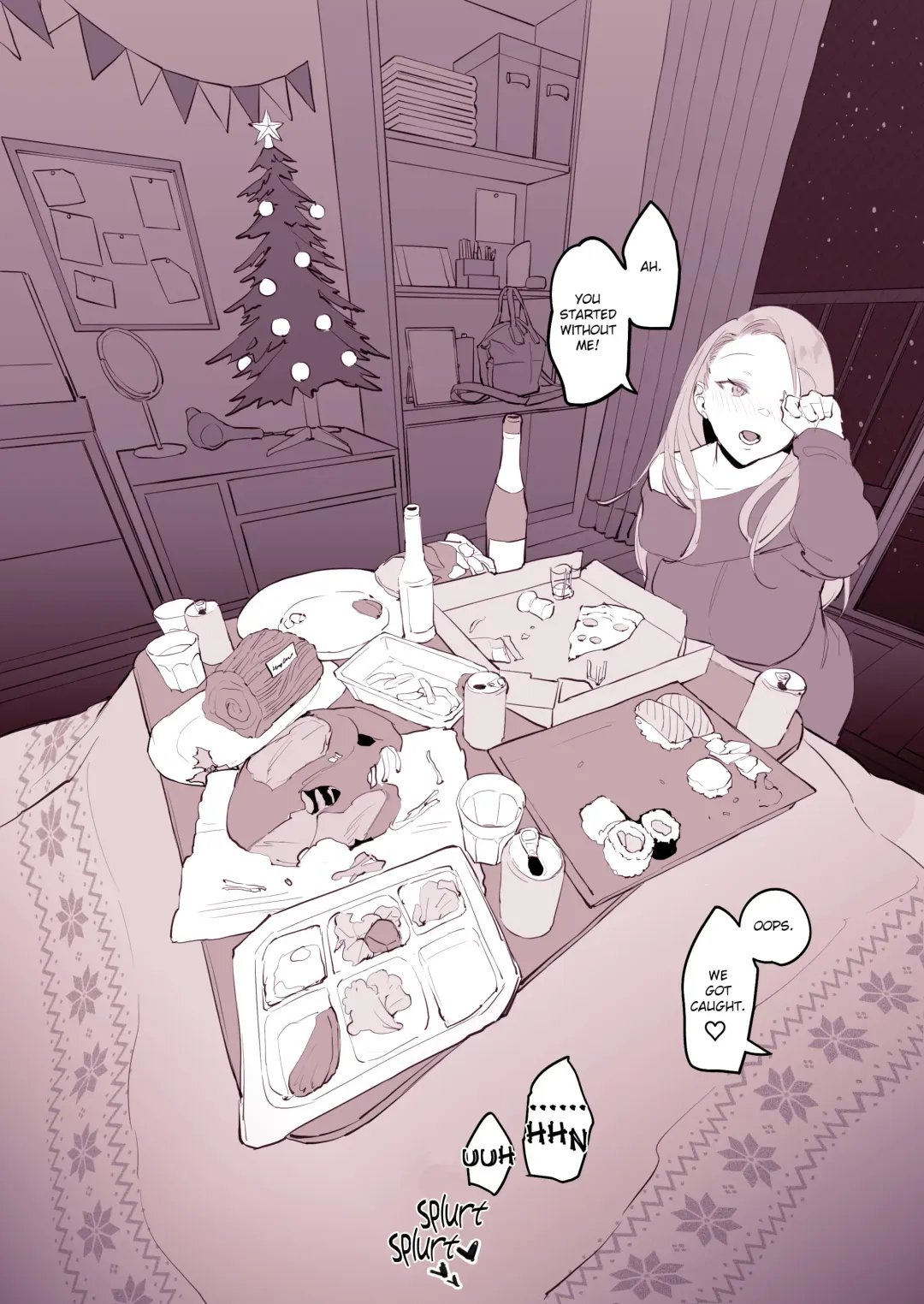 [Poriuretan] Uchinomi Christmas | Drinking at Home on Christmas Fhentai.net - Page 7