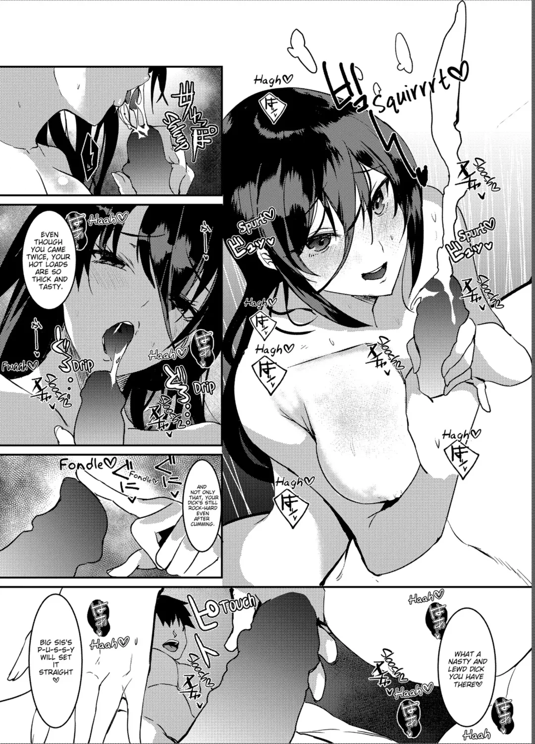 [Asahiru Yuu] "Katte ni Ittara Oshioki yo..." Onee-chan to Ecchi na Benkyoukai | Punishment Awaits If You Cum Without Me (decensored) Fhentai - Page 11
