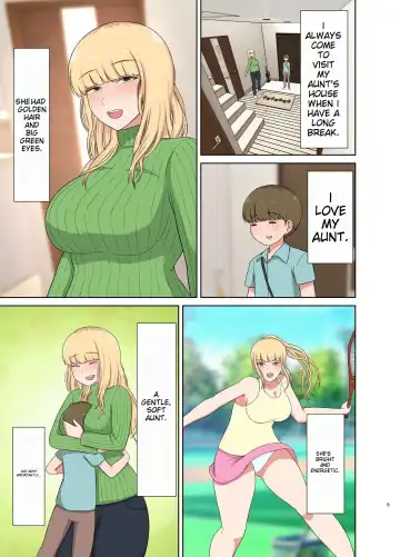 [Saitou Renji] Kinpatsu Oba-san no Suiminkan | My blonde aunt. Sleep rape Fhentai - Page 4