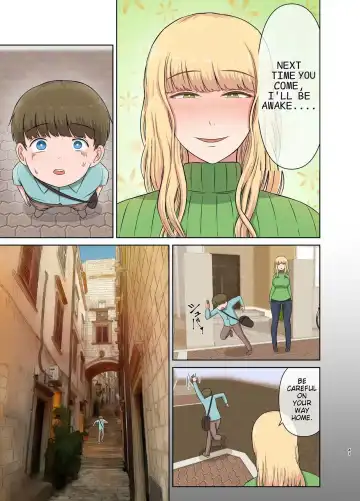 [Saitou Renji] Kinpatsu Oba-san no Suiminkan | My blonde aunt. Sleep rape Fhentai - Page 40