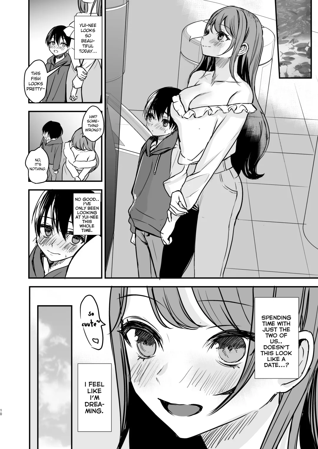 [Akahara Imori] Konyaku Haki ni Natta Onee-chan o Nagusametara Otomari H suru koto ni Natta Boku. Fhentai - Page 9