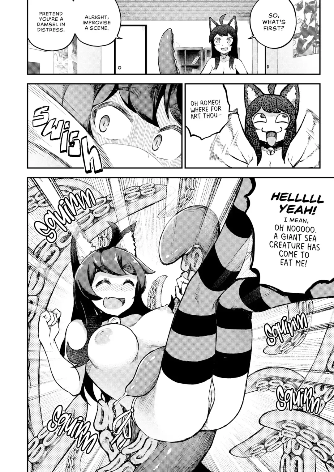 [Ghettoyouth] My Housemaid is a Tentacle Monster (uncensored) Fhentai - Page 15