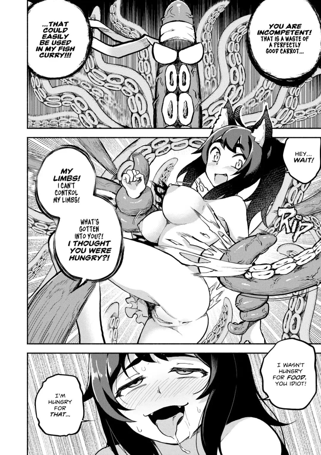 [Ghettoyouth] My Housemaid is a Tentacle Monster (uncensored) Fhentai - Page 33