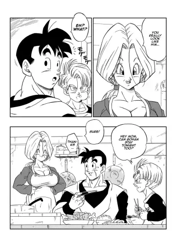 [Yamamoto] Lost of sex in this Future! - BULMA and GOHAN (decensored) Fhentai - Page 3