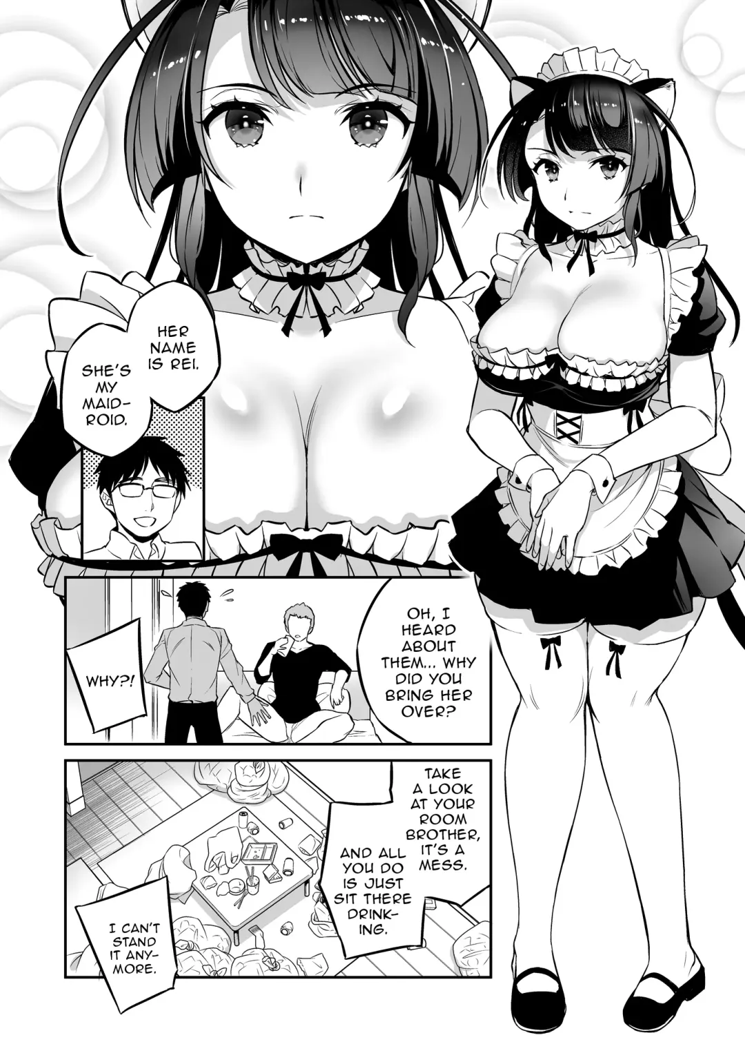 [Ichitaka] C9-48 Boku no Maidroid ga NTRreta Fhentai - Page 4