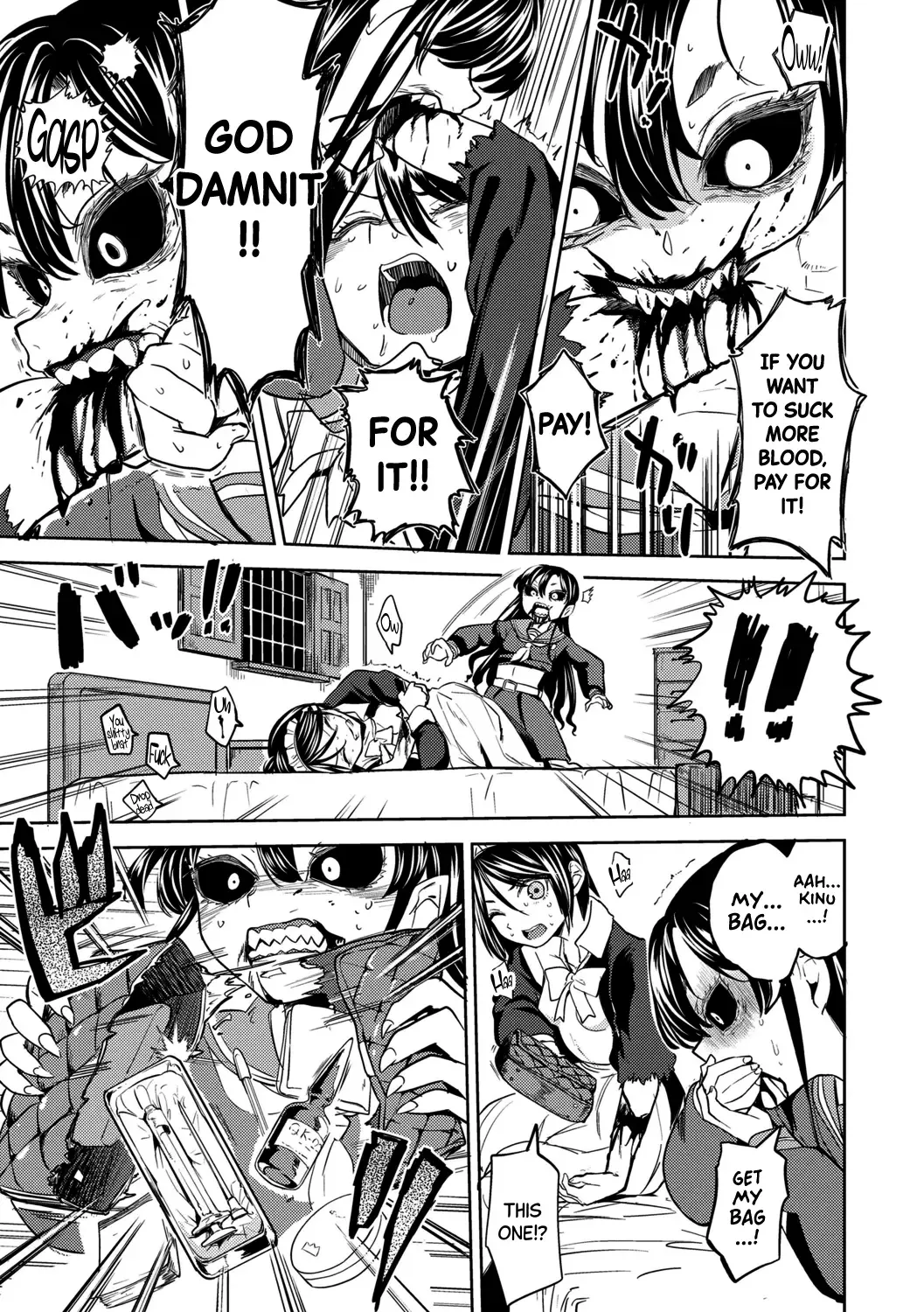 [Ayane] Mochizuki Ketsueki Kenkyuujo no Musume Ch.2 | The Girl from the Mochizuki Blood Science Lab Ch.2 Fhentai - Page 15