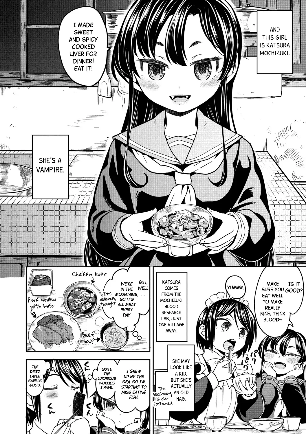 [Ayane] Mochizuki Ketsueki Kenkyuujo no Musume Ch.2 | The Girl from the Mochizuki Blood Science Lab Ch.2 Fhentai - Page 2