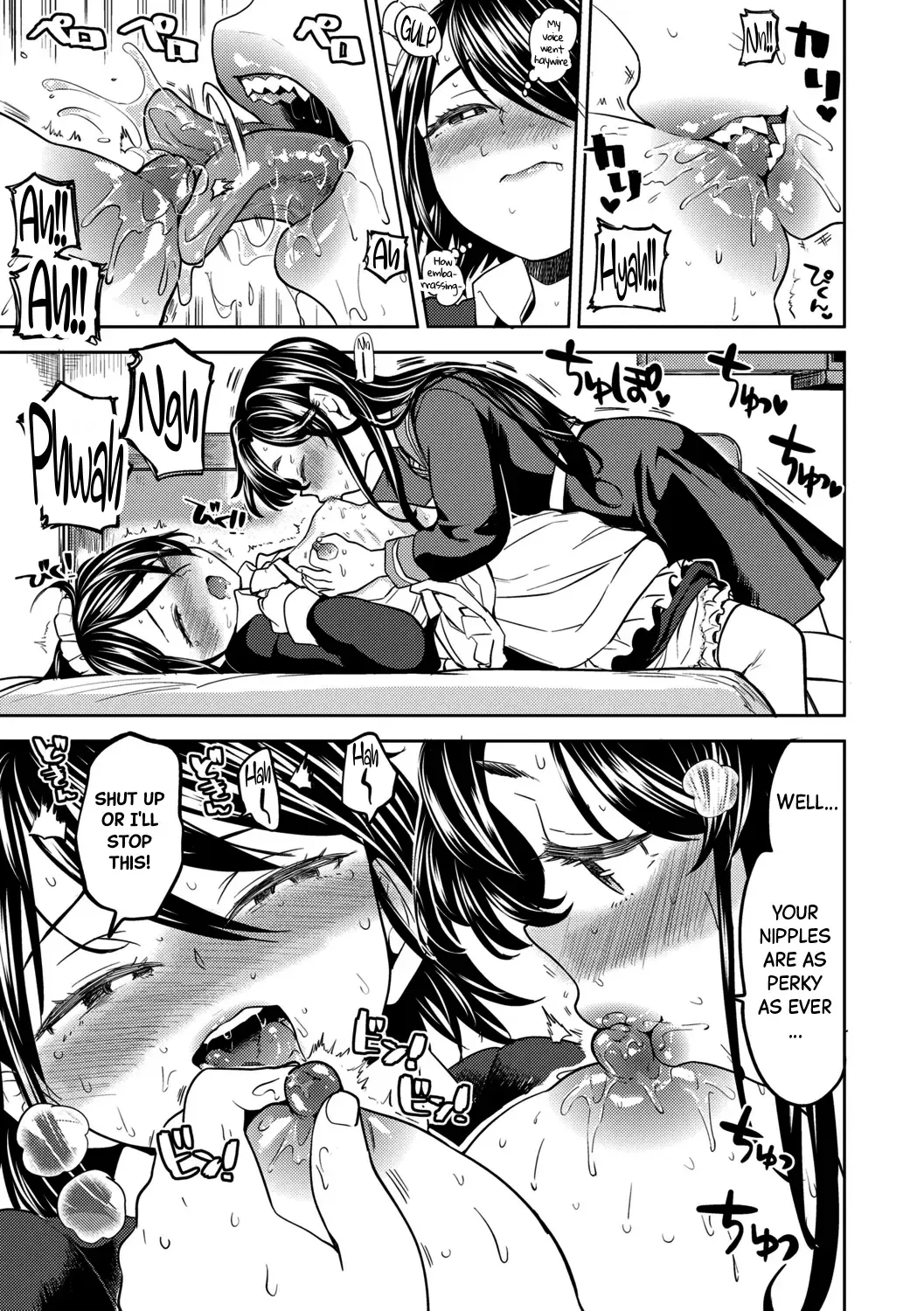 [Ayane] Mochizuki Ketsueki Kenkyuujo no Musume Ch.2 | The Girl from the Mochizuki Blood Science Lab Ch.2 Fhentai - Page 9