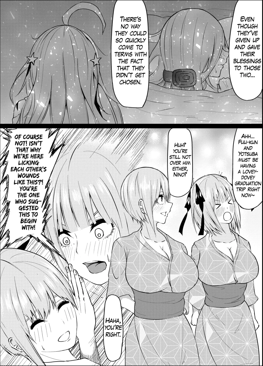 [Waryu] Ichika to Nino ga Ochiru Hanashi | Ichika and Nino's Downfall Fhentai - Page 4