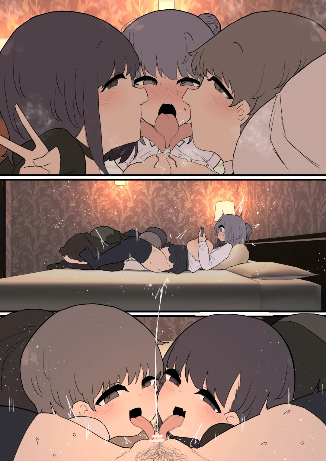 [Momomo - Momomo Gasshuukoku] Atama no Warui Futanari Mangasyu 3 Honme Fhentai - Page 142