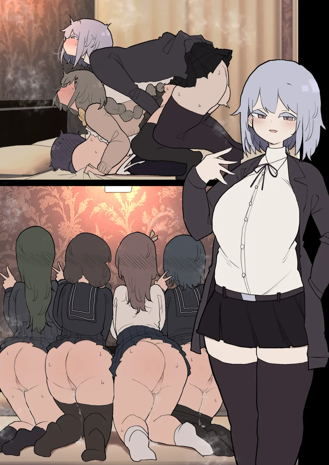 [Momomo - Momomo Gasshuukoku] Atama no Warui Futanari Mangasyu 3 Honme Fhentai - Page 169