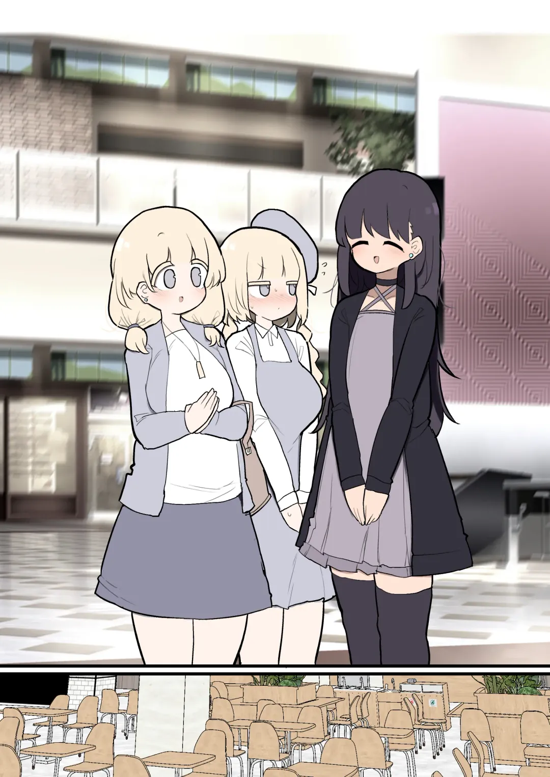 [Momomo - Momomo Gasshuukoku] Atama no Warui Futanari Mangasyu 3 Honme Fhentai - Page 216