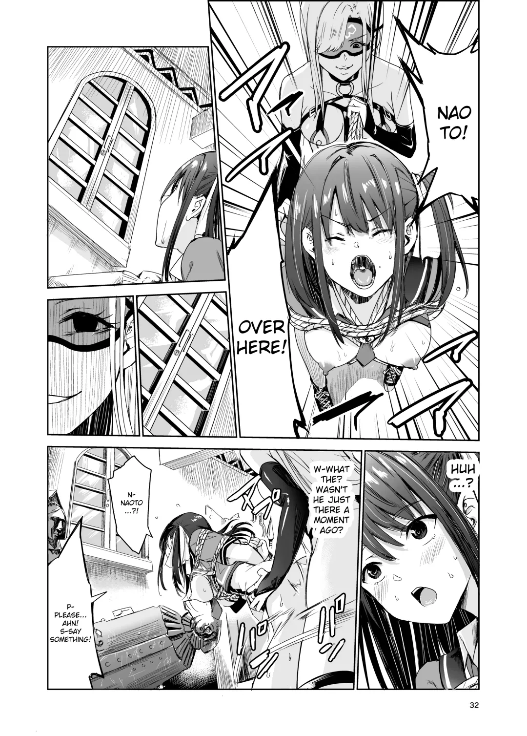 [Tricky] Tsuyagari Mura 4 ~Kareshi o Mamoru Tame Hikyou no Mura de Kyousei Gohoushi & NTR Sex~ Fhentai - Page 31