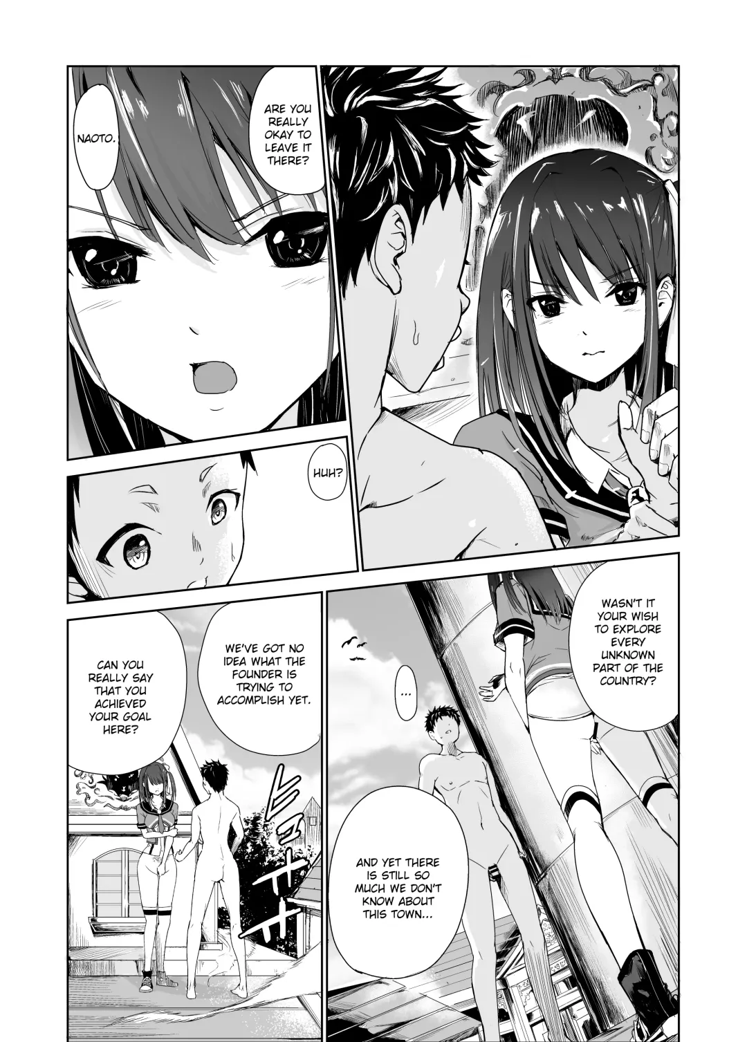 [Tricky] Tsuyagari Mura 4 ~Kareshi o Mamoru Tame Hikyou no Mura de Kyousei Gohoushi & NTR Sex~ Fhentai - Page 9