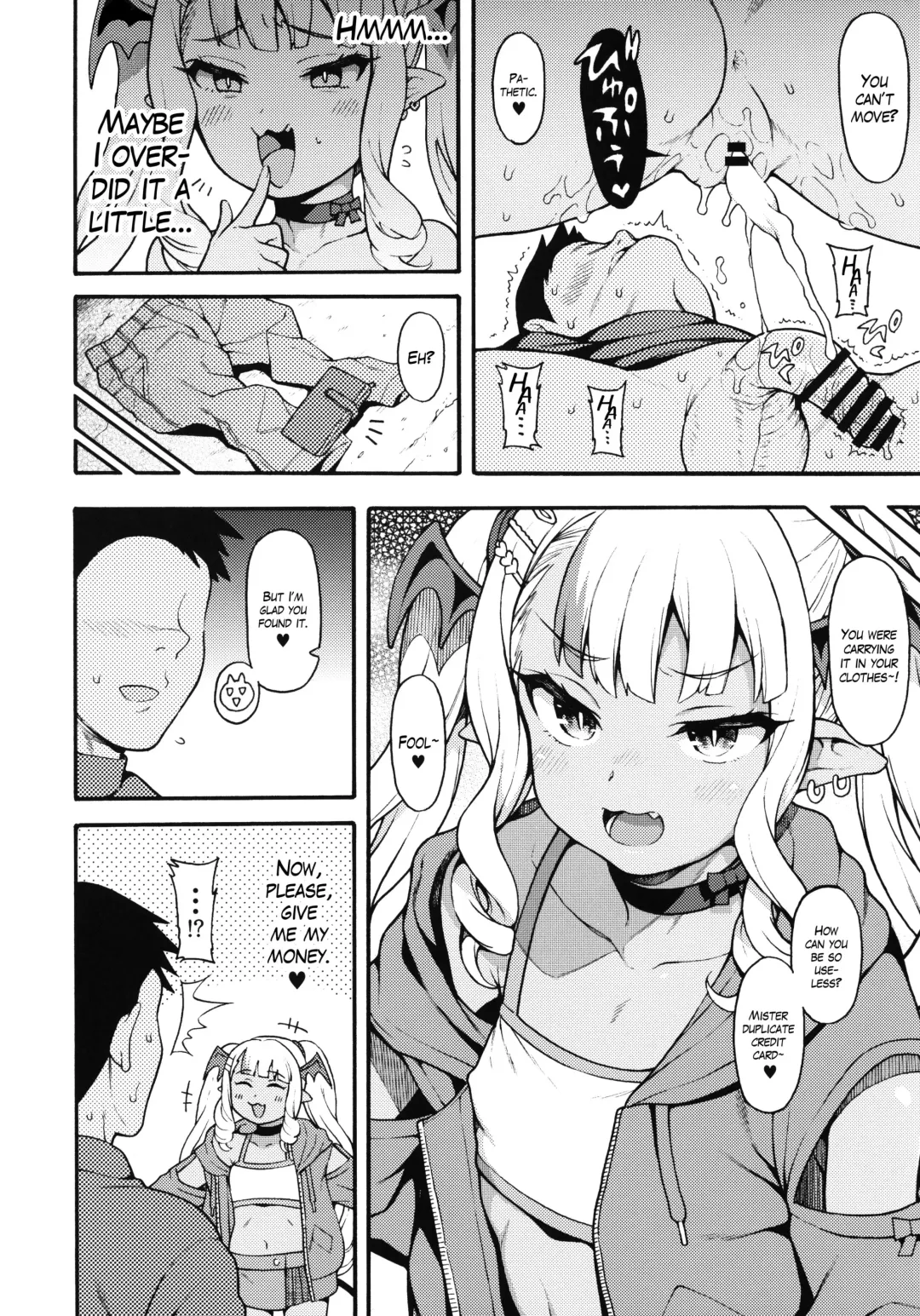 [Uousaoh] Yasashii? Mesugaki Succubus | A Kind(?) Cheeky Succubus Brat Fhentai - Page 10