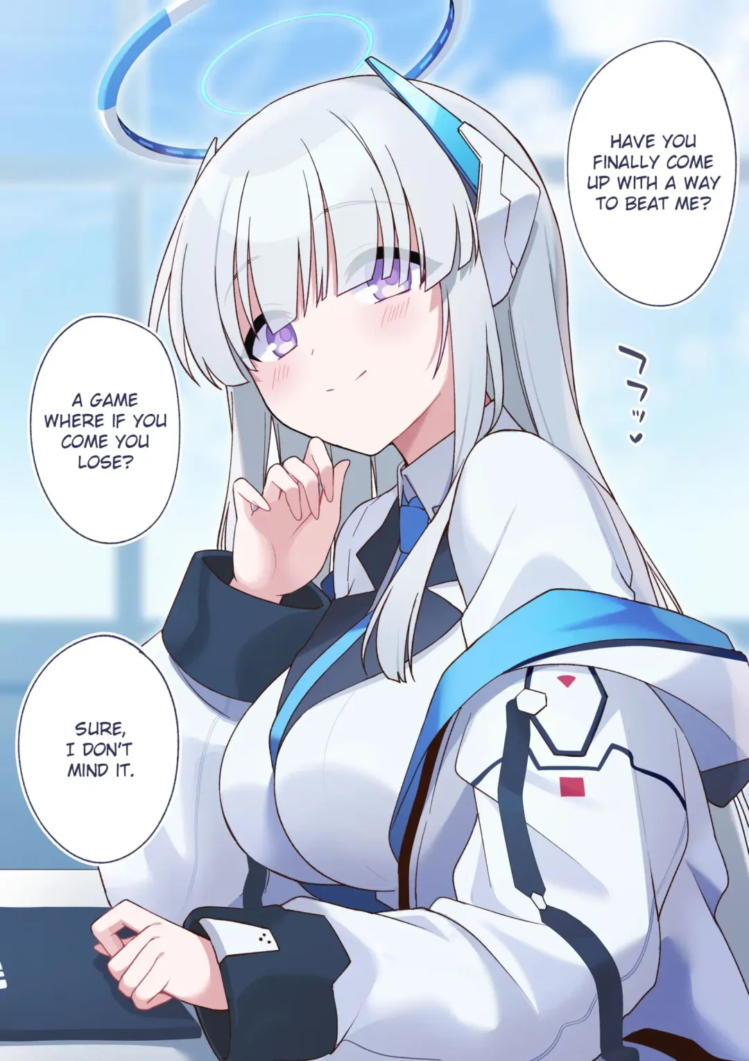 [Hoshina Meito] Makeru Noa mo Mite mitai...!!! Fhentai - Page 1