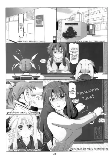 [Fuyutugu] NanoFa + Alicia wo Ochinchin de Gyouchuu Kensa - The thin book of anal sex for big friends. Fhentai - Page 6