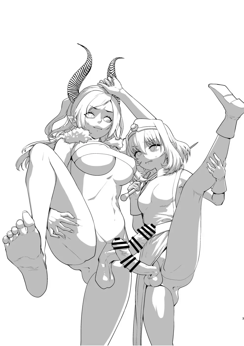 [Orion] Isekai Tensei Shitara Futanari Yuusha-sama datta Ken 3 | 异世界转生后变成了扶她勇者 3 Fhentai - Page 3