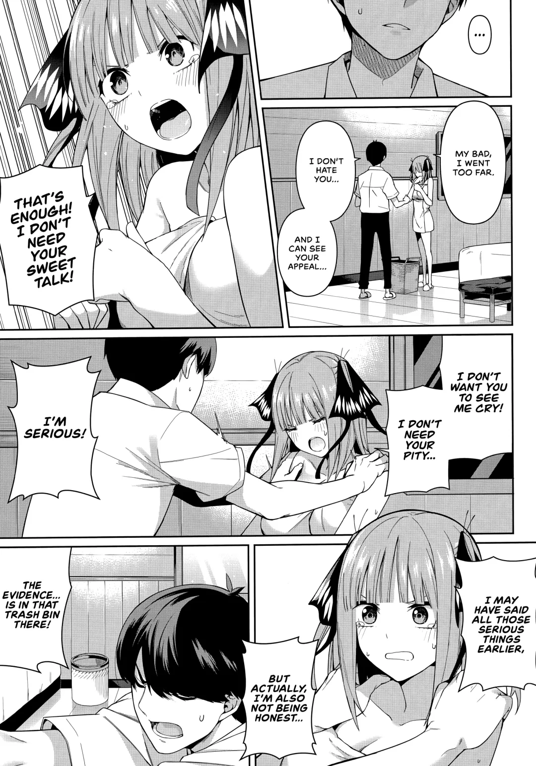 [4why - Chicke Iii] Nibun no Yuudou | Half Seduction Fhentai - Page 14