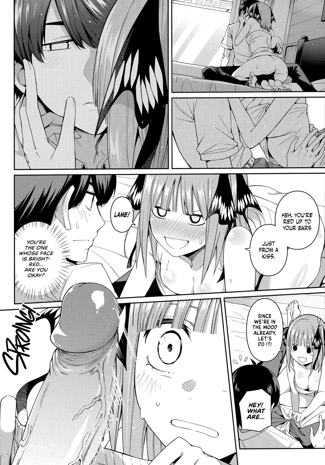 [4why - Chicke Iii] Nibun no Yuudou | Half Seduction Fhentai - Page 21