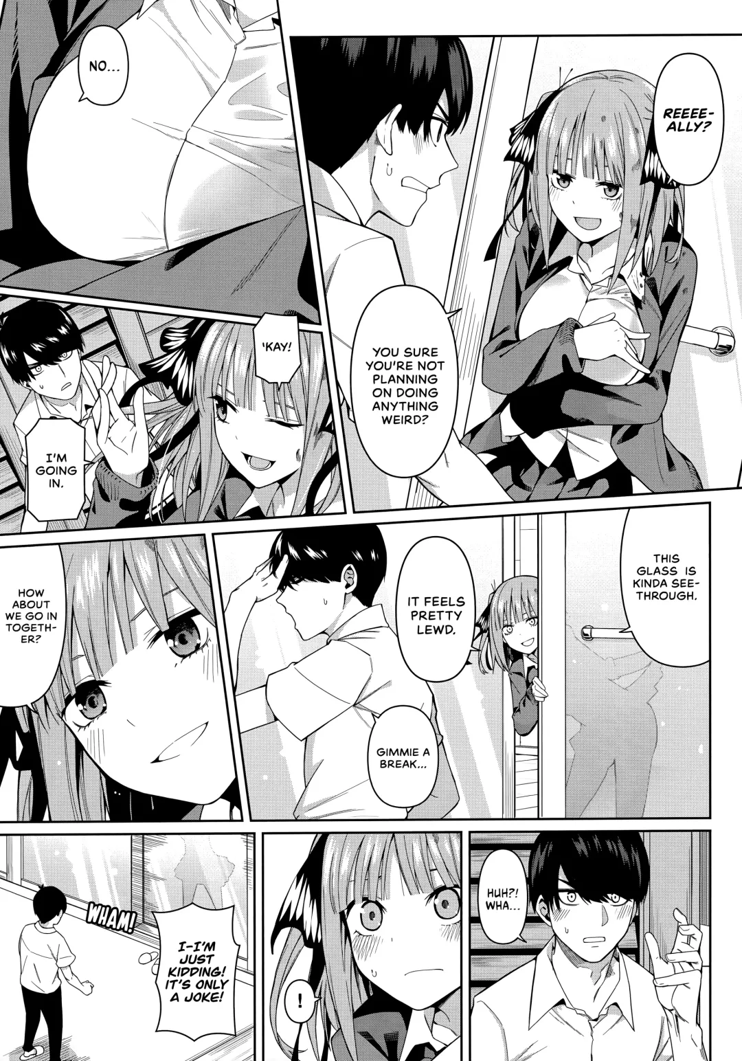 [4why - Chicke Iii] Nibun no Yuudou | Half Seduction Fhentai - Page 8