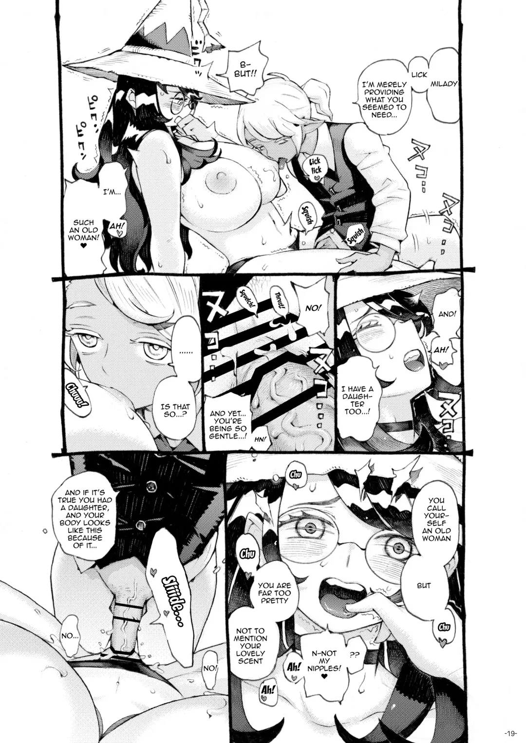 [Nishi Yoshiyuki] Majo wa Kekkyoku Sono Kyaku to 4 ~Mama Hen~  The Witch Ended Up 4... ~Mommy Edition~ Fhentai - Page 18