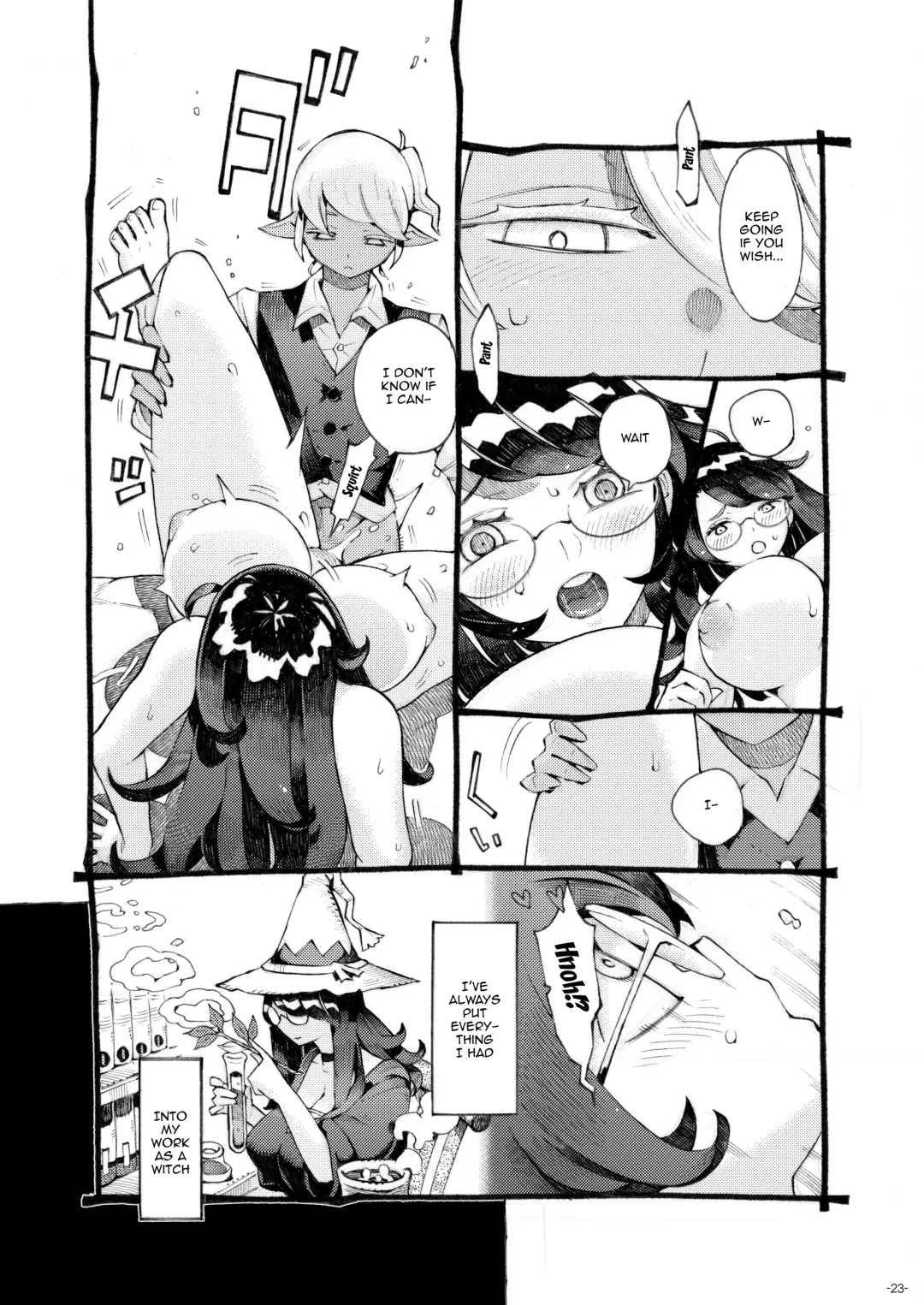 [Nishi Yoshiyuki] Majo wa Kekkyoku Sono Kyaku to 4 ~Mama Hen~  The Witch Ended Up 4... ~Mommy Edition~ Fhentai - Page 22