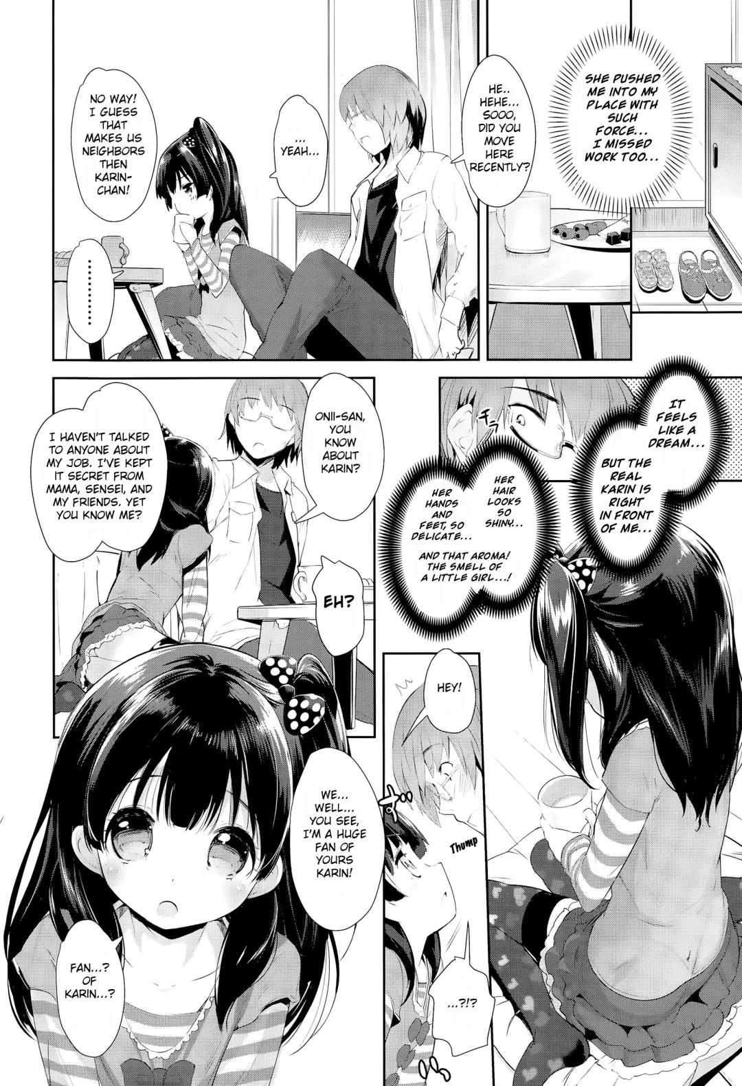 [Sorimura Youji] Akogare no JS Junior Idol, Jitsu wa Otonari ni Sundemashita | Turns out, My Favorite Elementary School Idol Lives Near Me. Fhentai - Page 4