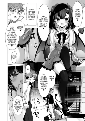 [Ichiri] Tsuyo tsuyo Mesugaki Villain to Yowa yowa Hero no Ore | The Very very Strong Bratty Villain and I, the Very very Weak Hero Fhentai - Page 17