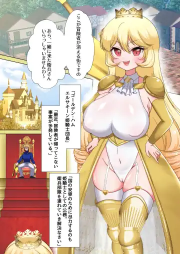 [Toraka Kuni Puru] Himekishi Elsa wa Orc ni Haiboku -High-Leg ga Nimata Shikkin! Haraboko Tairyou Omorashi Mesuochi!- Fhentai.net - Page 3