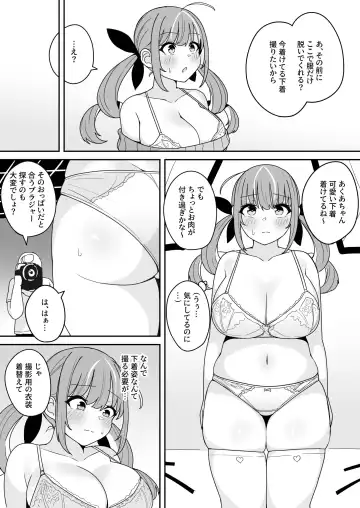 [Fuzui] Aqua-chan no Nichijou ~Ikichigai de Hajimete no AV Satsuei!? Hen~ Fhentai - Page 3
