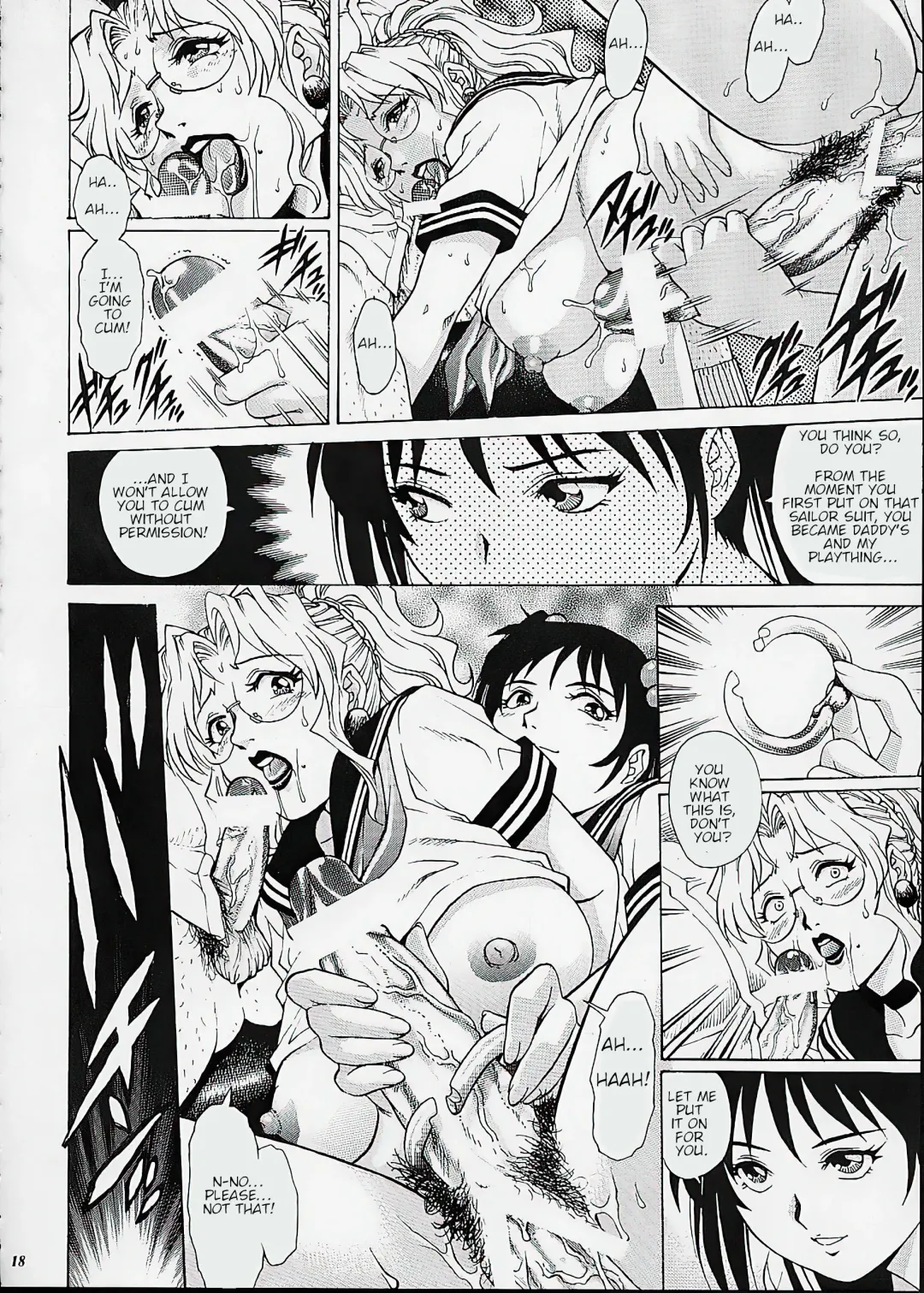 [Yanagawa Rio] Onna Kyoushi Futanari Sailor Fuku | Futanari Female Teacher in a Sailor Uniform Fhentai - Page 14