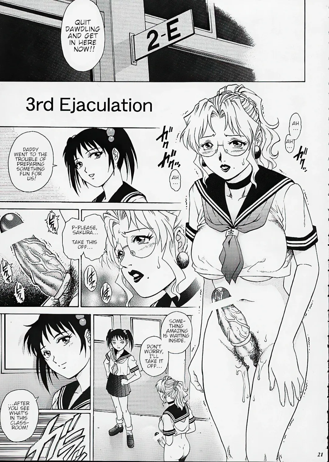 [Yanagawa Rio] Onna Kyoushi Futanari Sailor Fuku | Futanari Female Teacher in a Sailor Uniform Fhentai - Page 17