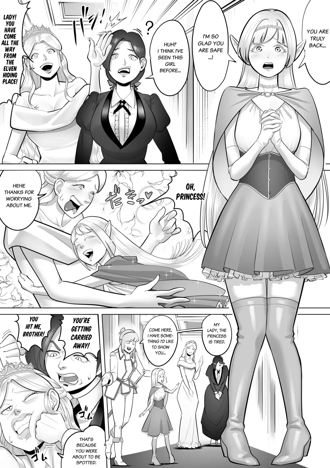 [Haburashi] The Reincarnated Orc's. A Story Of Possession In A Different World Fhentai - Page 16