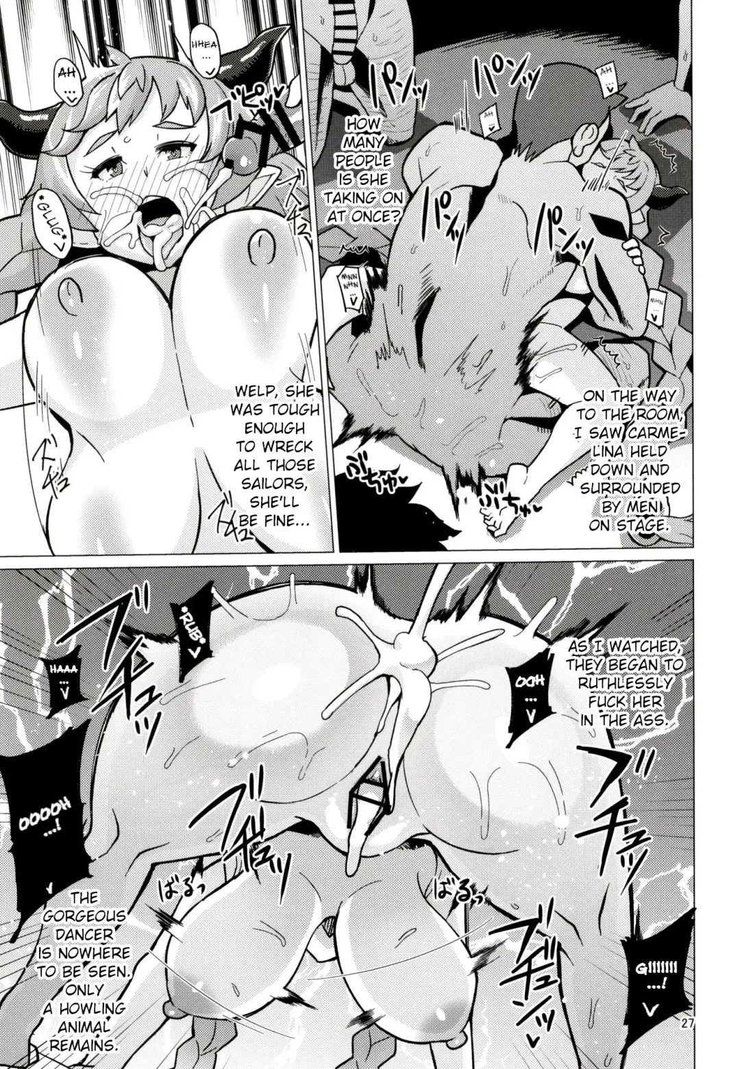 [Yumano Yuuki] Karvalina no Pako Hame Douchuuki | Karvalina's Slutty Travel Log Fhentai - Page 26
