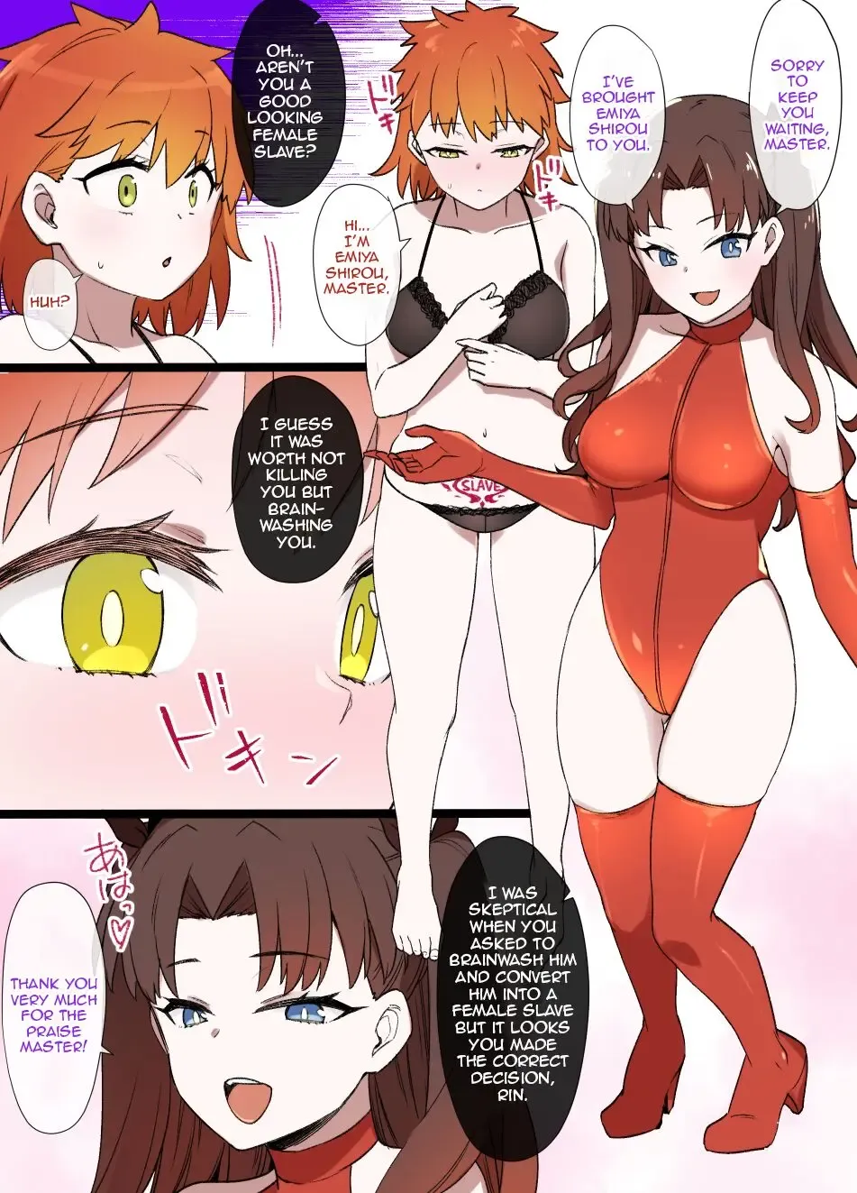 [Kusayarou] Rin & Emiya Brainwashed Fhentai - Page 7
