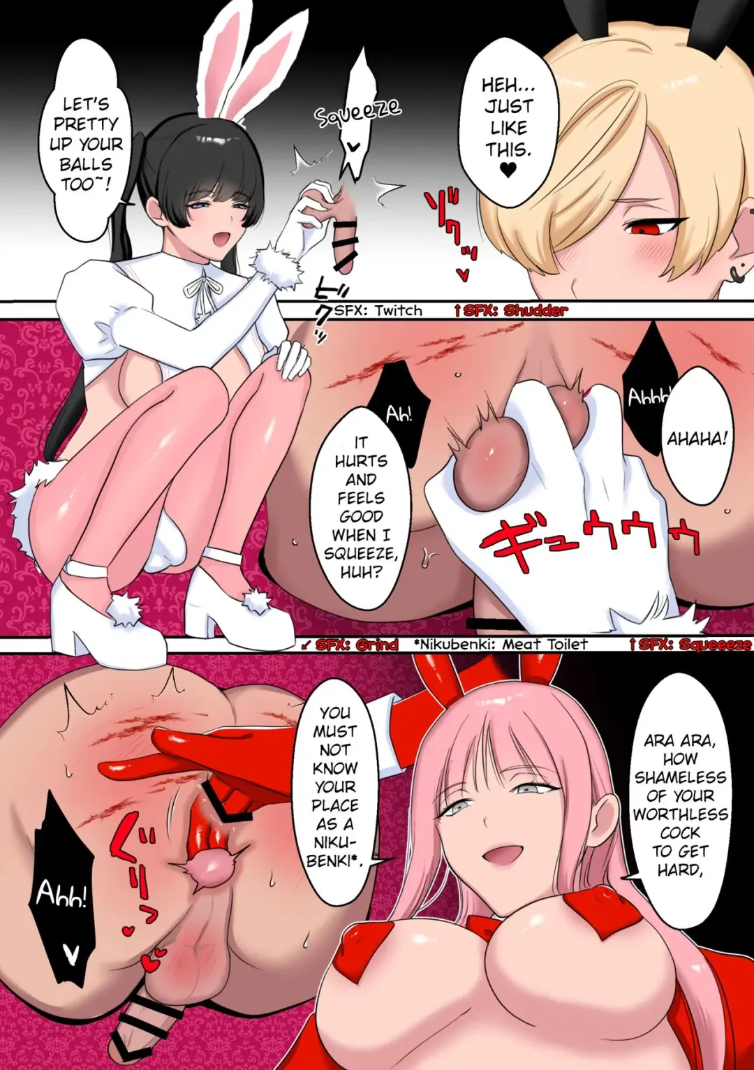 [Ikinari] Futanari Gyaku Bunny Girls no Hae Kabeshiri Daisakusen Fhentai - Page 5