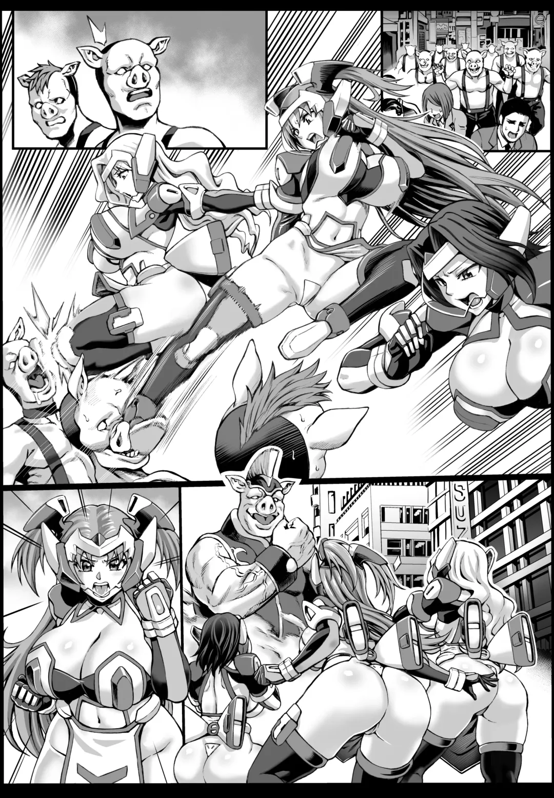 [Neromashin] Hitozuma Sentai Aisaiger Tanpen Manga Fhentai.net - Page 19