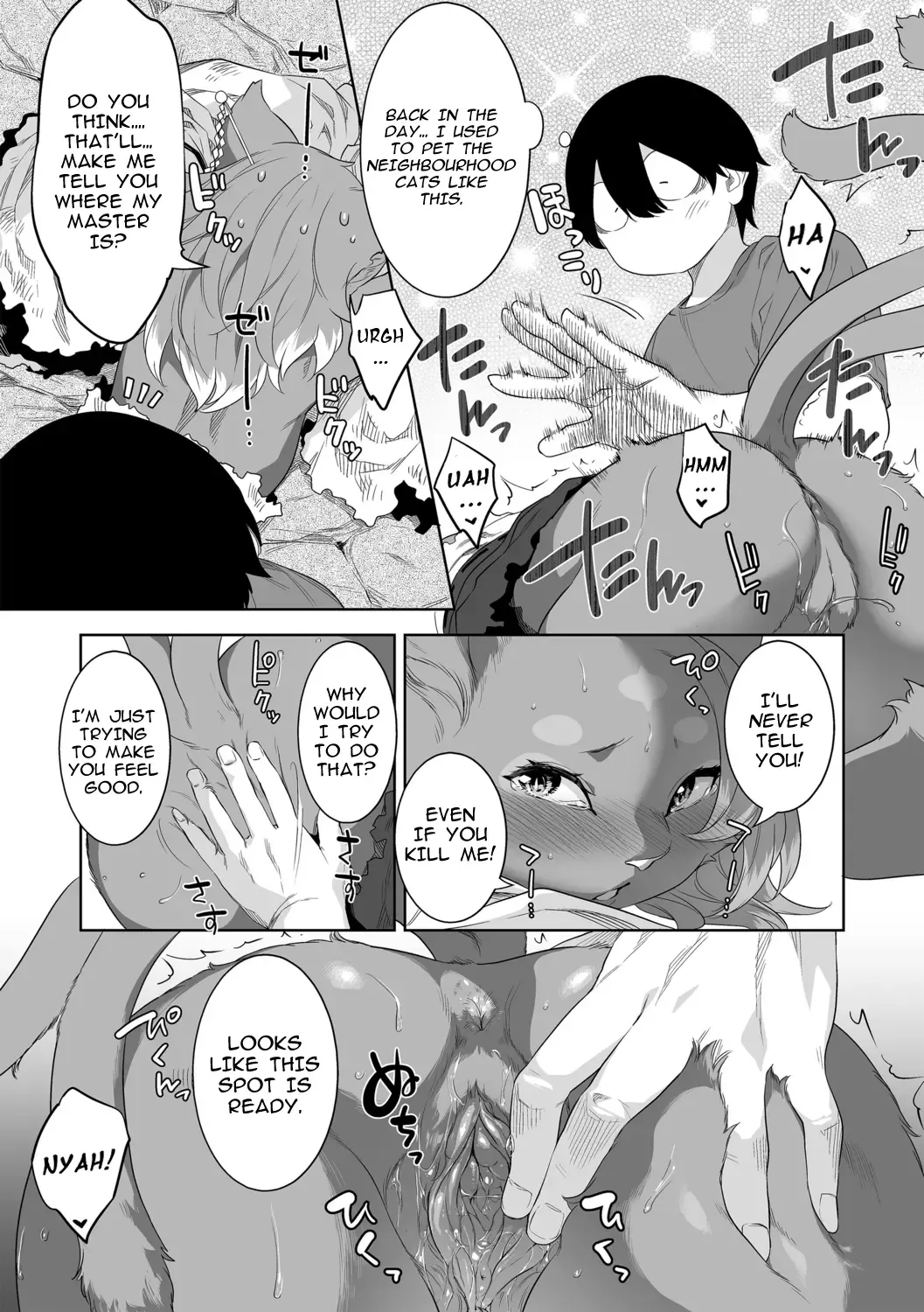 [Nme] Kakekeke Episode 7, Mountain Guardian Cat (uncensored) Fhentai - Page 13