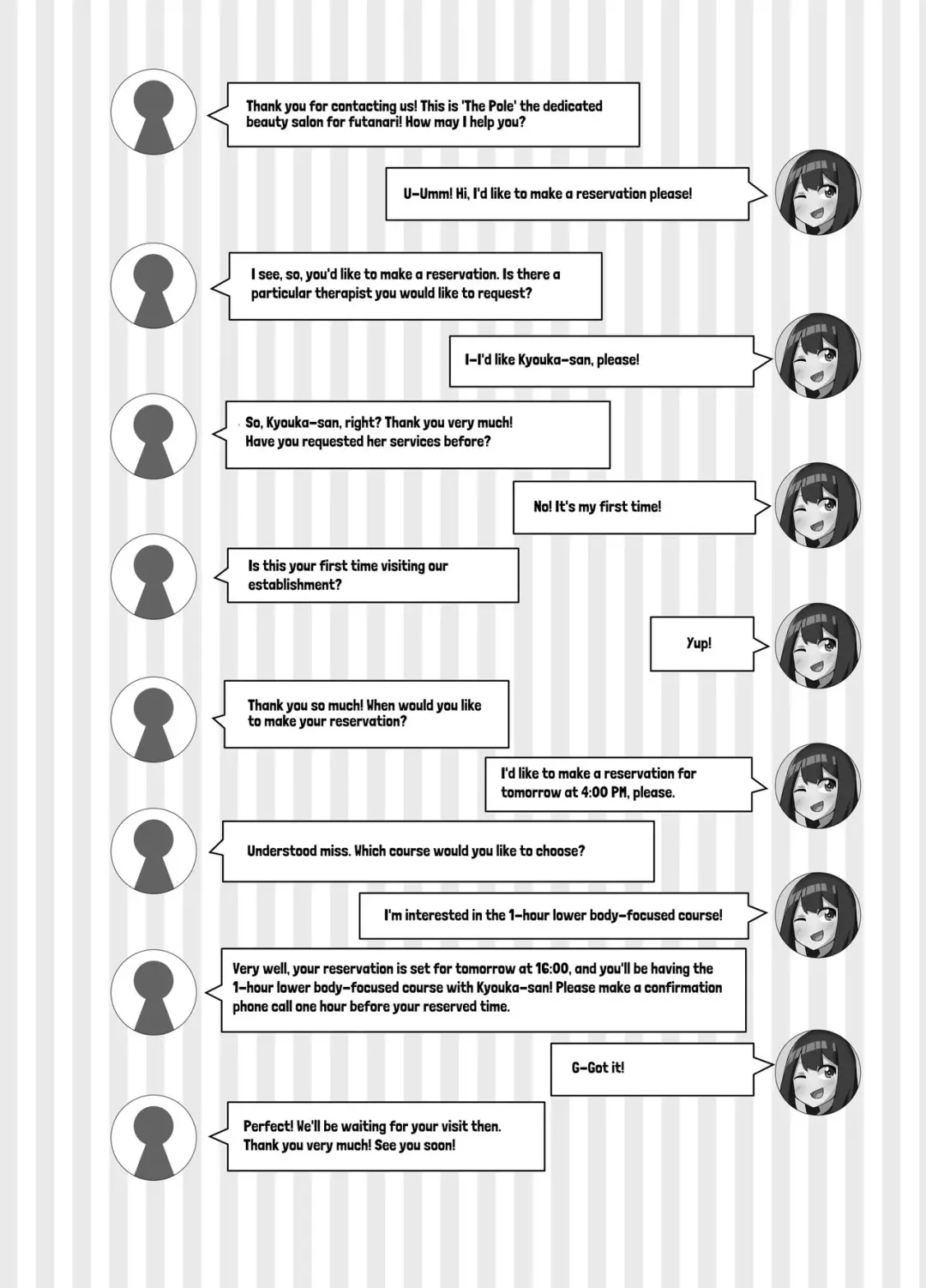 [Sella] Futanari Kaiwai no Ecchi na Omise ni Itte Mita! ~Kenzen? Esthe-ten Hen~ | I went to the naughty shops in the futanari neighborhood! ~Wholesome? Beauty Salon~ Fhentai - Page 3